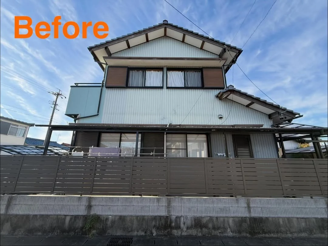 岐阜県羽島市 S様邸の塗装施工写真3
