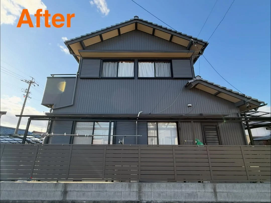 岐阜県羽島市 S様邸の塗装施工写真4