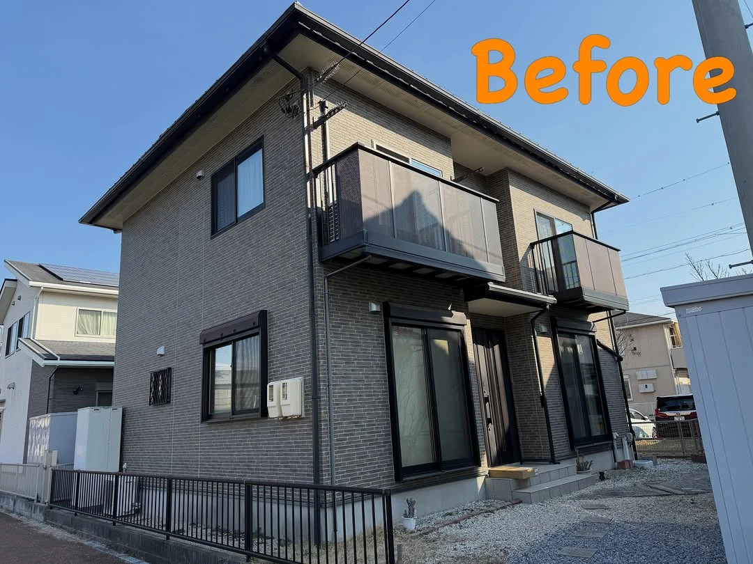 愛知県半田市 I様邸の塗装施工写真1