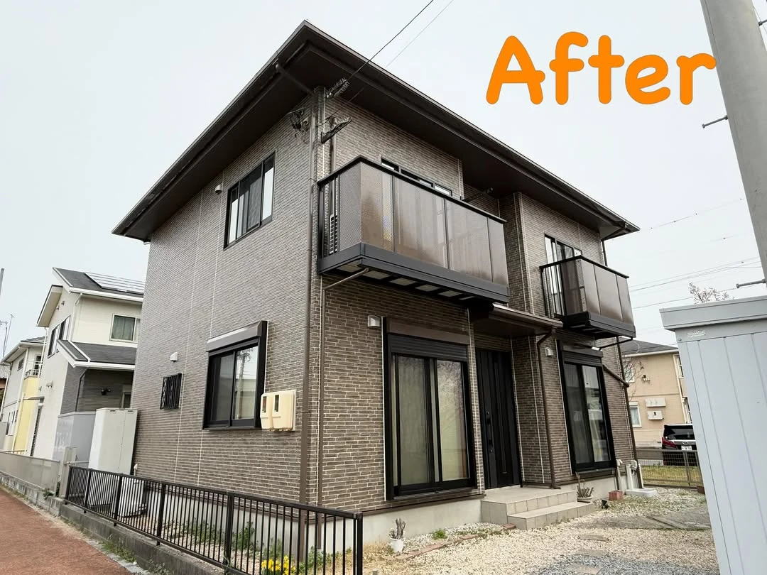 愛知県半田市 I様邸の塗装施工後写真