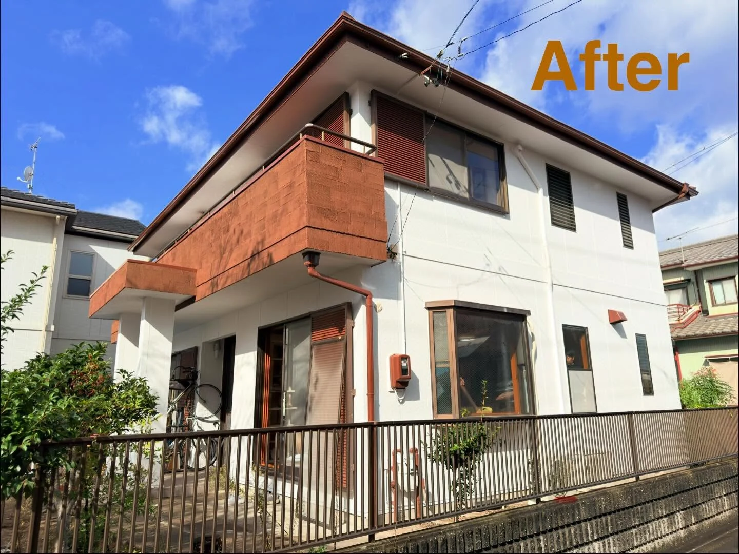 名古屋市守山区 K様邸の塗装施工後写真